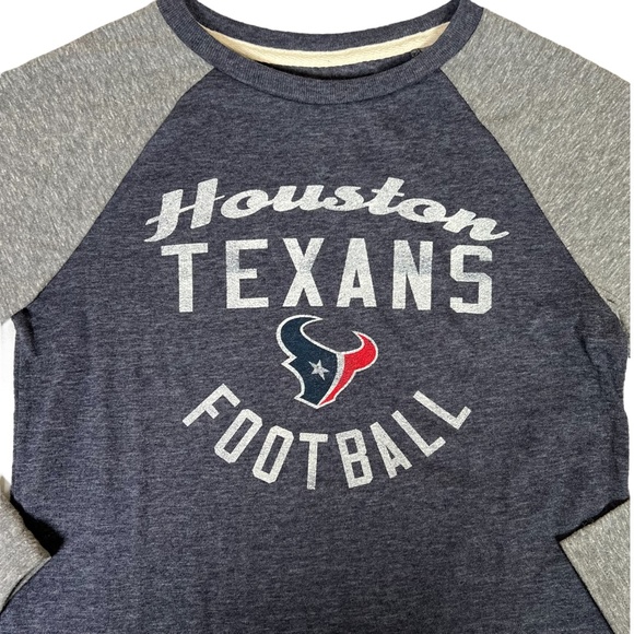 NFL HOUSTON TEXANS SHIRT KIDS LARGE 7 LONG SLEEVE - Picture 2 of 9